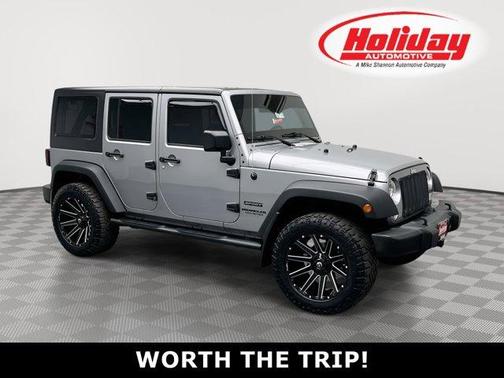 Billet Silver Metallic Clearcoat 2016 Jeep Wrangler Unlimited Sport