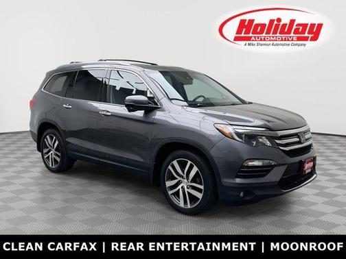 Modern Steel Metallic 2017 Honda Pilot Touring