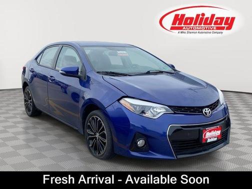 Blue Crush Metallic 2016 Toyota Corolla S