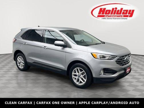 Iconic Silver Metallic 2021 Ford Edge SEL