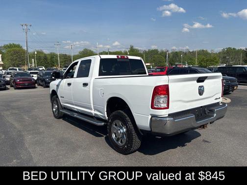 Bright White Clearcoat 2021 RAM 2500 Tradesman Crew Cab 4x4 6'4' Box