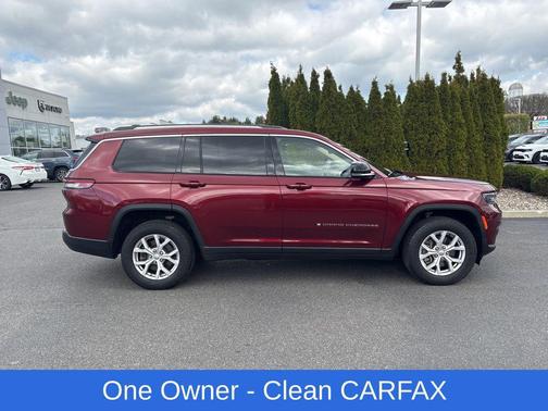 Velvet Red Pearlcoat 2021 Jeep Grand Cherokee L Limited
