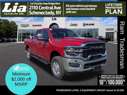 Molten Red Pearlcoat 2026 RAM 2500 Tradesman Crew Cab 4x4 6'4' Box