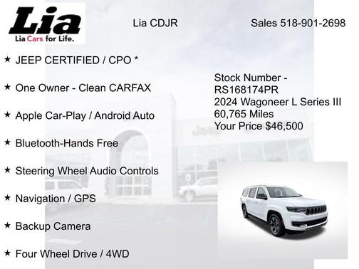 2024 Jeep Wagoneer L Series III 4x4