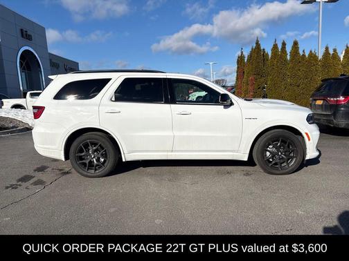 White Knuckle Clearcoat 2026 Dodge Durango GT Plus