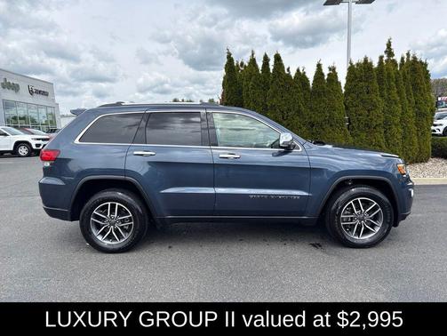 Slate Blue Pearlcoat 2021 Jeep Grand Cherokee Limited
