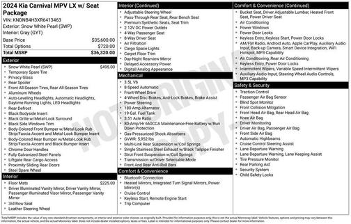 2024 Kia Carnival LX