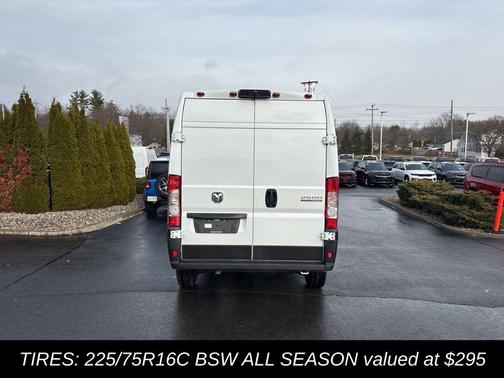 Bright White Clearcoat 2026 RAM ProMaster 2500 Tradesman