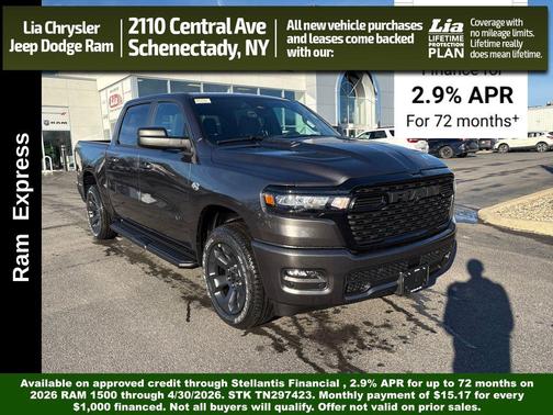 Granite Crystal Metallic Clearcoat 2026 RAM 1500 Express