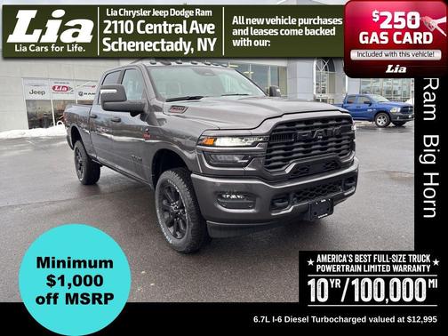 Granite Crystal Metallic Clearcoat 2026 RAM 2500 Big Horn