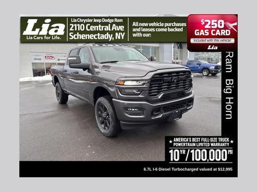 Granite Crystal Metallic Clearcoat 2026 RAM 2500 Big Horn