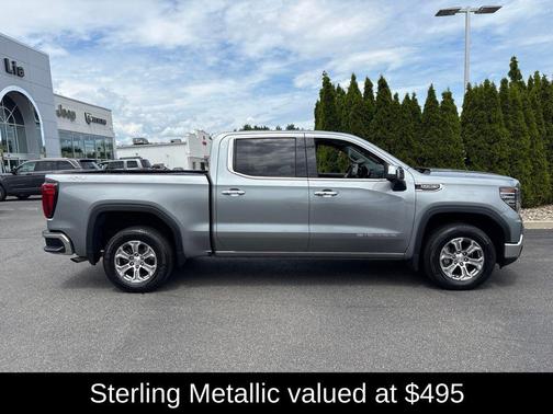Sterling Metallic 2025 GMC Sierra 1500 SLT