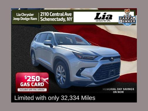 Celestial Silver Metallic 2024 Toyota Grand Highlander Limited