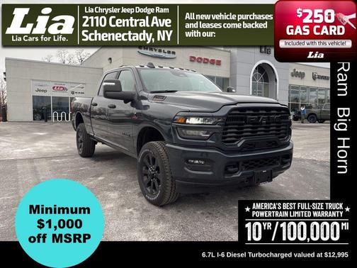 Forged Blue Metallic 2026 RAM 2500 Big Horn