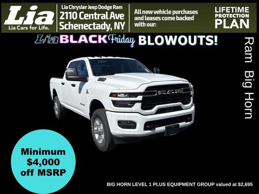 2025 RAM 2500 Big Horn Crew Cab 4x4 6'4' Box