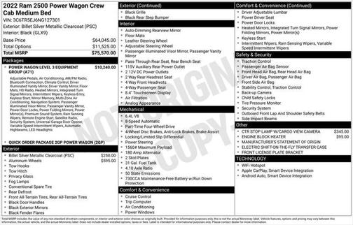 2022 RAM 2500 Power Wagon