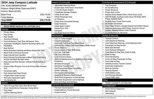 2024 Jeep Compass Latitude