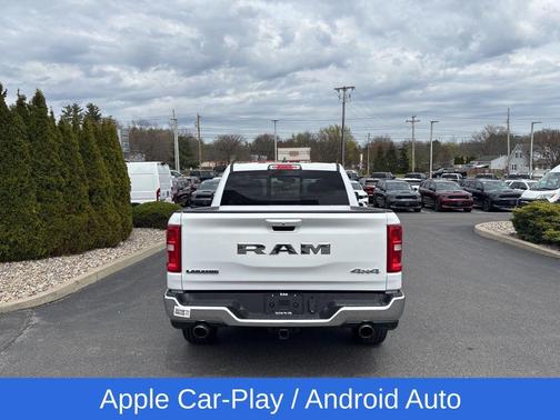 Bright White Clearcoat 2025 RAM 1500 Laramie
