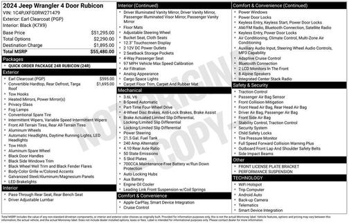 2024 Jeep Wrangler Rubicon