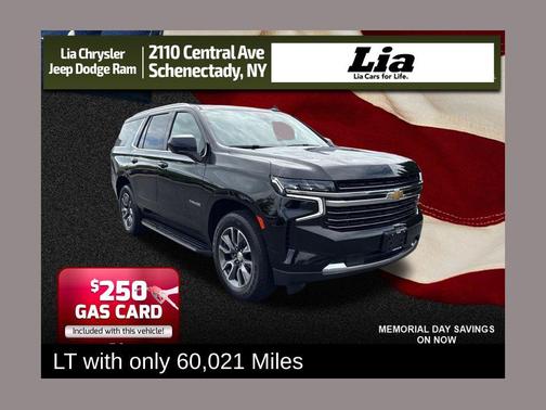 Black 2021 Chevrolet Tahoe LT