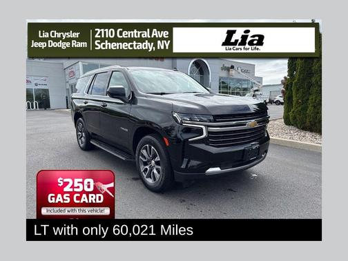 Black 2021 Chevrolet Tahoe LT