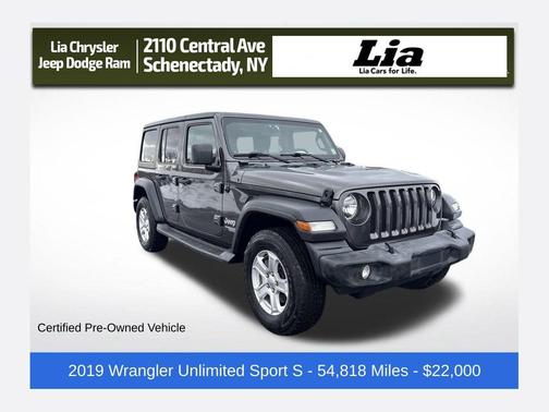 2019 Jeep Wrangler Unlimited Sport