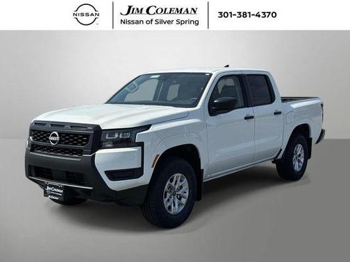 Glacier White 2026 Nissan Frontier S