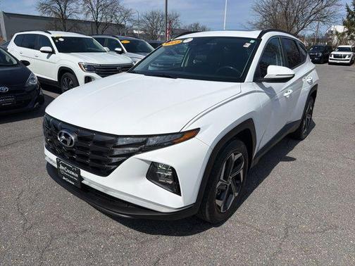 Serenity White Pearl 2023 Hyundai TUCSON SEL