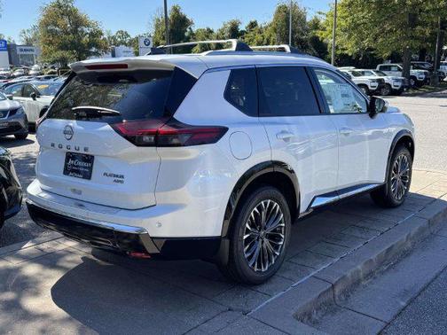 White Pearl 2026 Nissan Rogue Platinum
