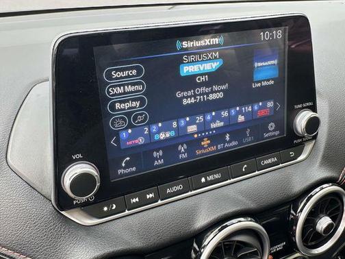 Atlantic Gray Metallic 2025 Nissan Sentra SR