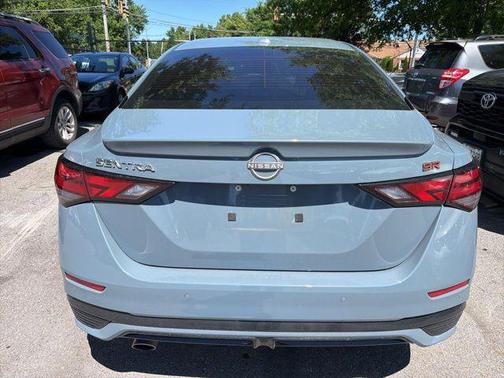 Atlantic Gray Metallic 2025 Nissan Sentra SR