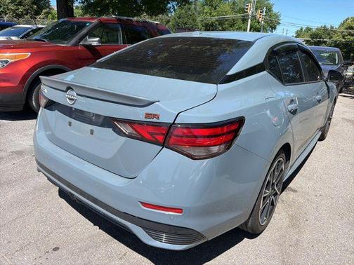Atlantic Gray Metallic 2025 Nissan Sentra SR