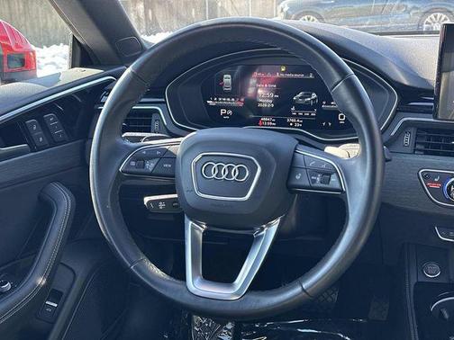 Progressive Red Metallic 2024 Audi A5 Sportback 45 S Line Premium Plus