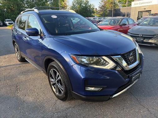 Caspian Blue 2018 Nissan Rogue SL