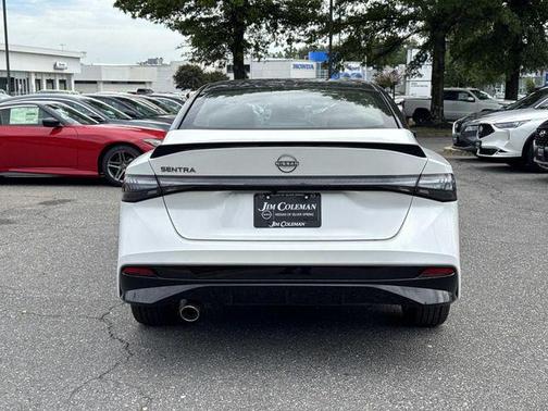 White 2027 Nissan Sentra SR