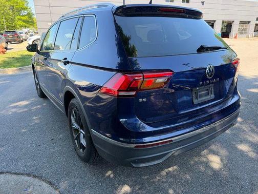 Atlantic Blue Metallic 2022 Volkswagen Tiguan 2.0T SE 4MOTION