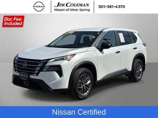 Everest White Pearl 2025 Nissan Rogue S