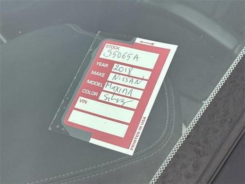 2018 Nissan Maxima 3.5 SV