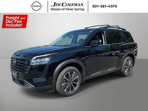 Super Black 2026 Nissan Pathfinder Platinum