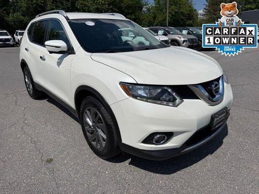 Pearl White 2016 Nissan Rogue SL