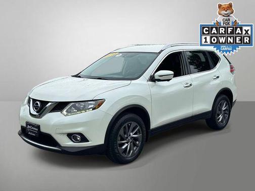 Pearl White 2016 Nissan Rogue SL