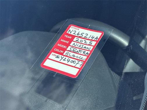 2025 Nissan Sentra SR