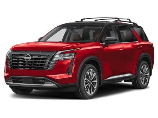 Scarlet Ember Tintcoat/Super Black 2026 Nissan Pathfinder Platinum