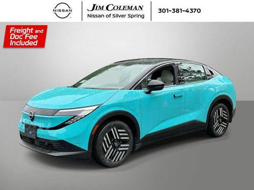 Seabreeze Blue Pearl/Black 2026 Nissan Leaf SV+