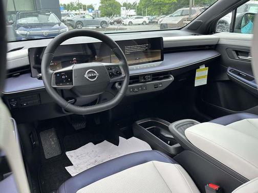 Seabreeze Blue Pearl/Black 2026 Nissan Leaf SV+