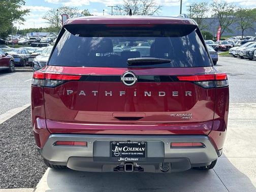 Scarlet Ember Tintcoat 2026 Nissan Pathfinder Platinum