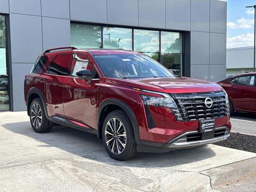 Scarlet Ember Tintcoat 2026 Nissan Pathfinder Platinum
