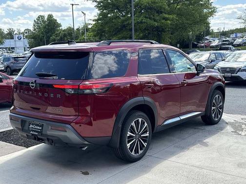 Scarlet Ember Tintcoat 2026 Nissan Pathfinder Platinum