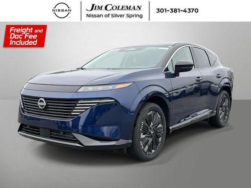 Deep Ocean Blue Pearl/Super Black 2025 Nissan Murano Platinum