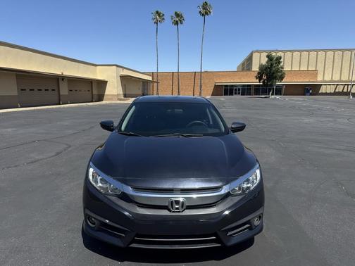 Modern Steel Metallic 2018 Honda Civic LX
